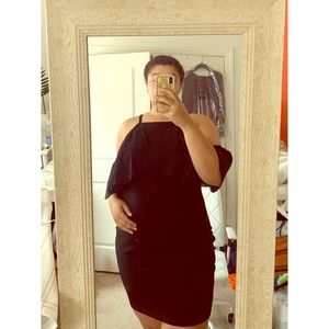 Cute cold shoulder dress